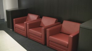 AA Flagship Check-in seating