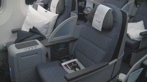 Business First Seat on United 787