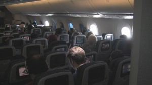 United 787 Economy Cabin