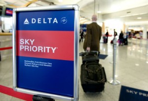 Delta Sky Priority Boarding Lane