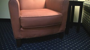 Worn out chair - Springhill Suites Baltimore/Inner Harbor