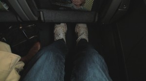 Legroom in coach aboard Amtrak NE Regional