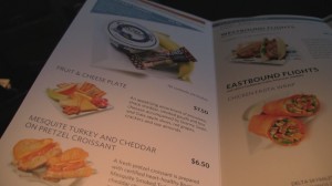 Delta airlines food options "EATS".