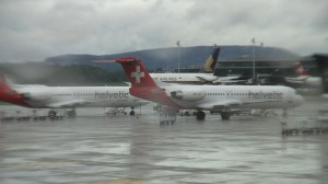 Singapore A380 at ZRH