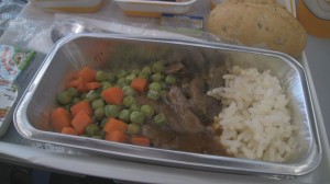 Lufthansa Economy Class Meal