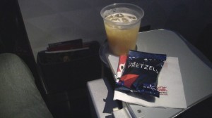 Delta Pretzels aboard 737-900