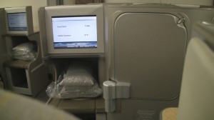 Staggered Seating in Asiana Business Smartium Class
