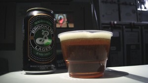 Brooklyn Lager on JetBlue