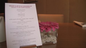 Breakfast Menu - Club Level at Grand Hyatt Istanbul