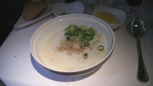 Rice Porridge aboard Asiana Airlines.